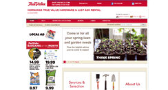 Desktop Screenshot of hornungstruevalue.com